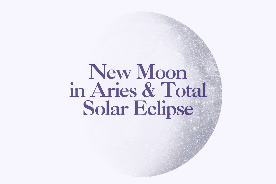 Embracing Cosmic Shifts: The New Moon in Aries and Total Solar Eclipse of April 8th